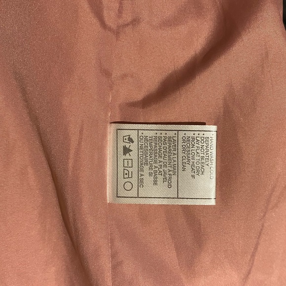 Jack By BB Dakota Elina Faux Leather Bodice Pink Chiffon Pleated Dress - Picture 14 of 15